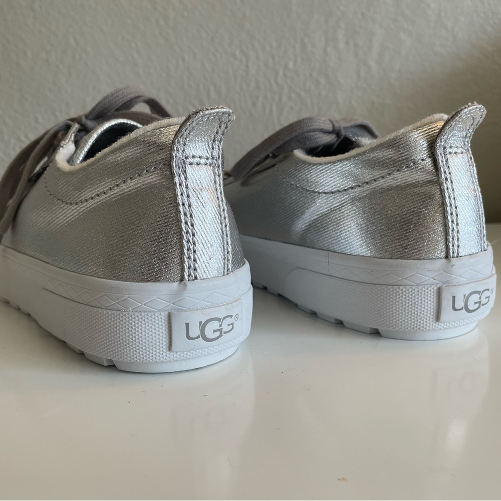 Silver Ugg Sneakers Gem